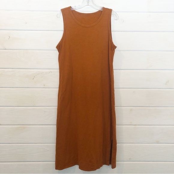 Daily Ritual Sleeveless Dress, Small Slit - Picture 3 of 6